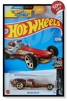 2024 Hot Wheels Mainline Rockin' Railer #75/#250