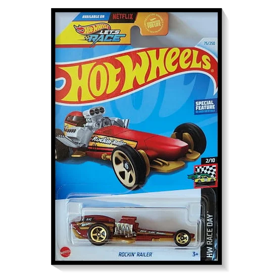 2024 Hot Wheels Mainline Rockin' Railer #75/#250
