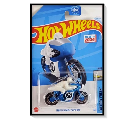 2024 Hot Wheels Mainline 1966 Triumph Tiger 100 #190/#250