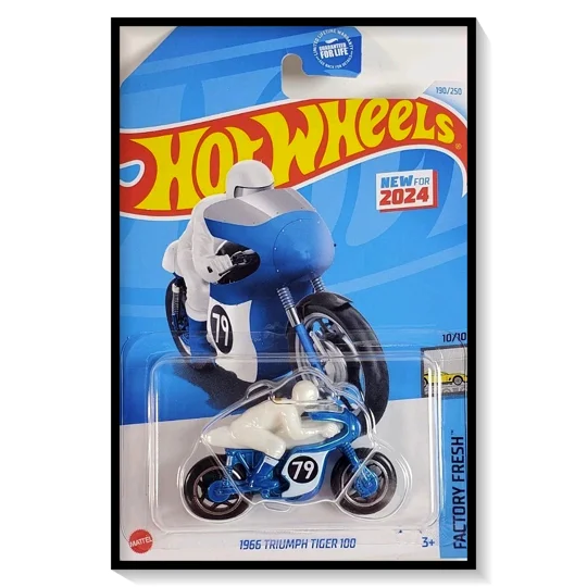 2024 Hot Wheels Mainline 1966 Triumph Tiger 100 #190/#250