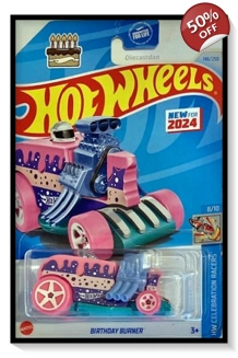 2024 Hot Wheels Mainline Birthday Burner #146/#250