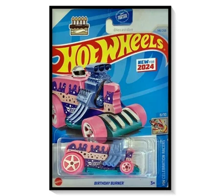 2024 Hot Wheels Mainline Birthday Burner #146/#250