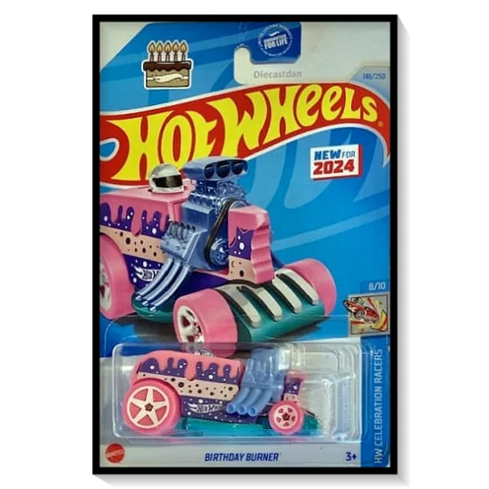 2024 Hot Wheels Mainline Birthday Burner #146/#250
