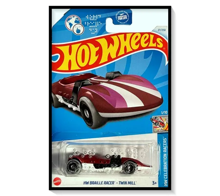 2024 Hot Wheels Mainline HW Braille Racer - Twin Mill #27/#250