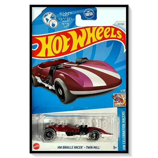 2024 Hot Wheels Mainline HW Braille Racer - Twin Mill #27/#250