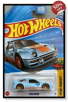 2025 Hot Wheels Mainline Ford RS200 #247/#250