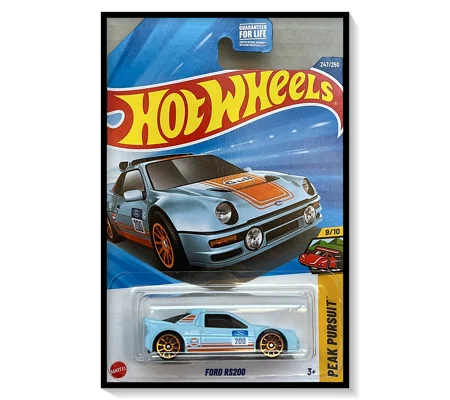 2025 Hot Wheels Mainline Ford RS200 #247/#250