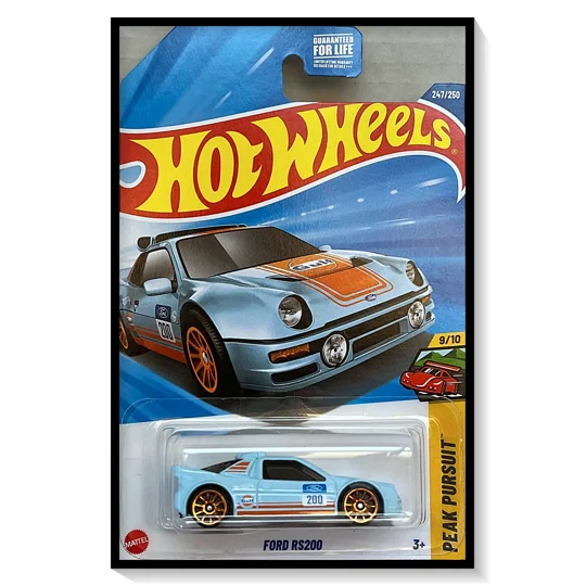 2025 Hot Wheels Mainline Ford RS200 #247/#250