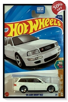 2025 Hot Wheels Mainline '94 Audi Avant RS2 [White] #29/#250