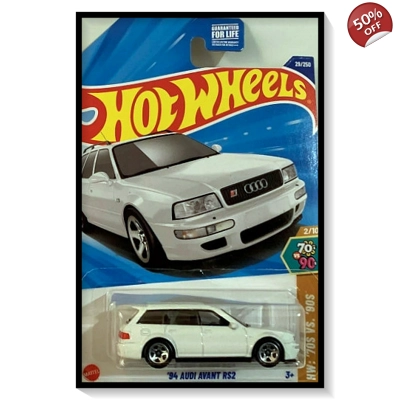 2025 Hot Wheels Mainline '94 Audi Avant RS2 [White] #29/#250