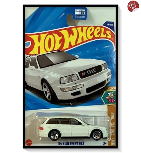 2025 Hot Wheels Mainline '94 Audi Avant RS2 [White] #29/#250
