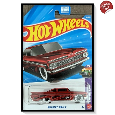 2026 Hot Wheels Mainline '59 Chevy Impala #44/#250