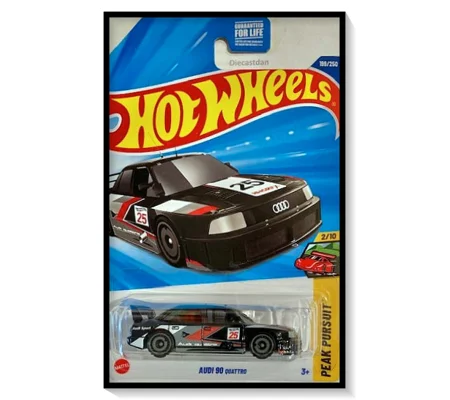 2025 Hot Wheels Mainline Audi 90 Quattro [Black] #199/#250