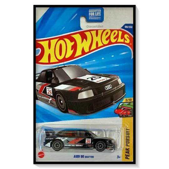 2025 Hot Wheels Mainline Audi 90 Quattro [Black] #199/#250