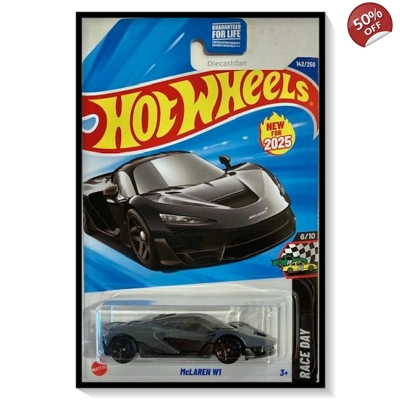 2025 Hot Wheels McLaren W1 [Grey] #142/#250