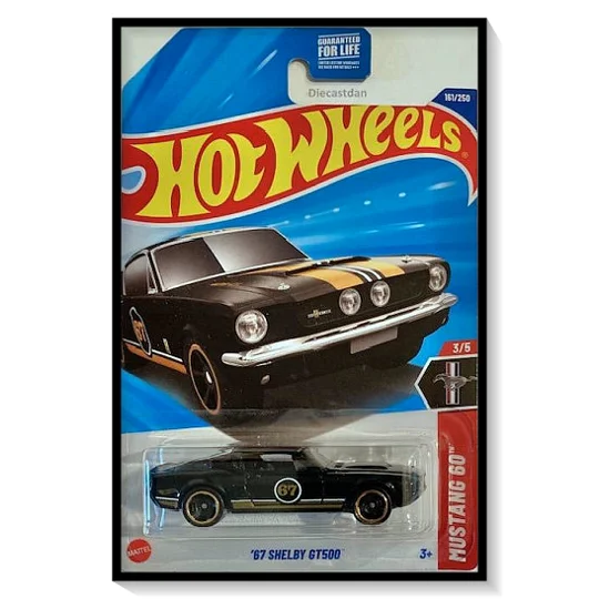 2025 Hot Wheels Mainline '67 Shelby GT500 [Black] #161/3250