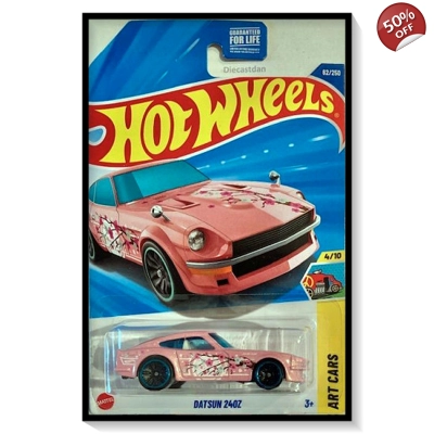2025 Hot Wheels Mainline Datsun 240Z [Pearl Pink] #62/#250