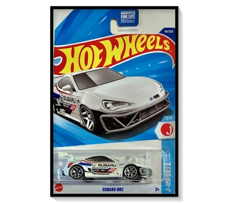 2025 Hot Wheels Mainline Subaru BRZ [White] #48/#250