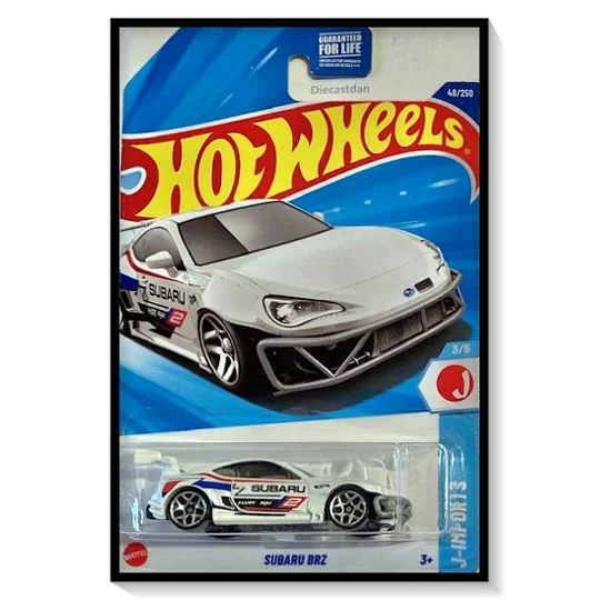 2025 Hot Wheels Mainline Subaru BRZ [White] #48/#250