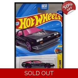 2025 Hot Wheels Mainline DMC Delorean [Black] #36/#250
