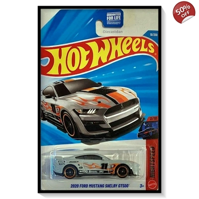 2026 Hot Wheels Mainline 2020 Ford Mustang Shelby GT500 #10/#250