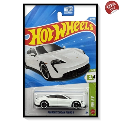 2026 Hot Wheels Mainline Porsche Taycan Turbo S #34/#250