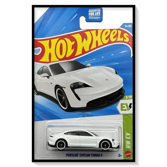 2026 Hot Wheels Mainline Porsche Taycan Turbo S #34/#250