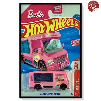 2026 Hot Wheels Mainline Barbie Dream Camper #21/#250