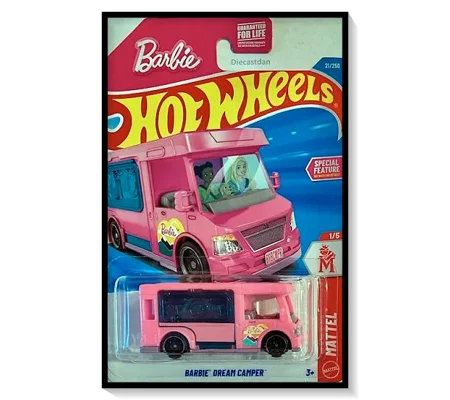 2026 Hot Wheels Mainline Barbie Dream Camper #21/#250