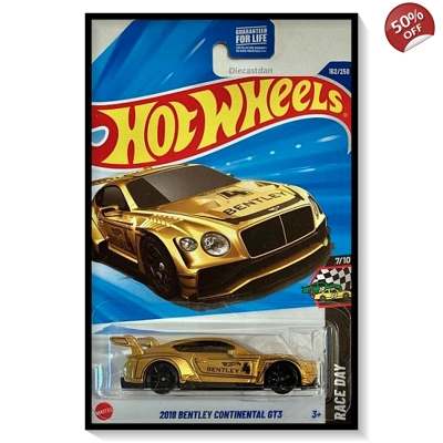 2025 Hot Wheels Mainline 2018 Bentley Continental GT3 #162/#250