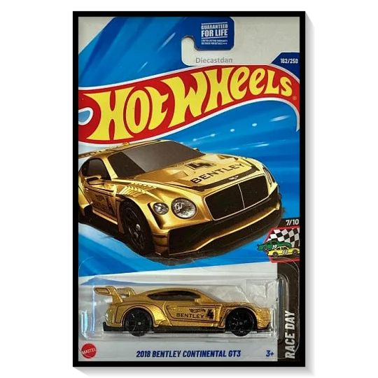2025 Hot Wheels Mainline 2018 Bentley Continental GT3 #162/#250