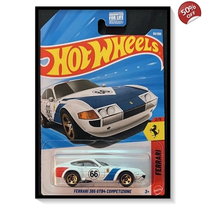 2026 Hot Wheels Mainline Ferrari 365 GTB4 Competizione #62/#250