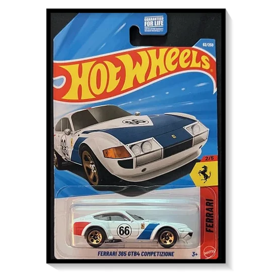 2026 Hot Wheels Mainline Ferrari 365 GTB4 Competizione #62/#250
