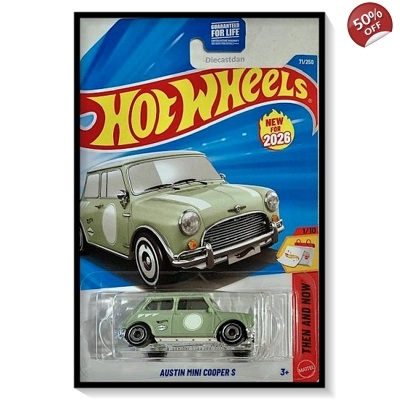 2026 Hot Wheels Mainline Austin Mini Cooper S #71/#250