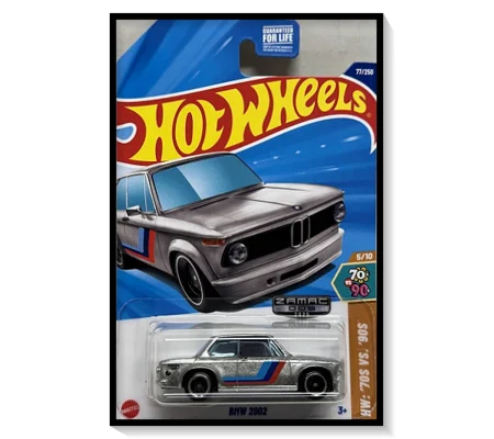 2025 Hot Wheels Mainline BMW 2002 [ZAMAC] #77/#250