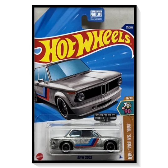 2025 Hot Wheels Mainline BMW 2002 [ZAMAC] #77/#250