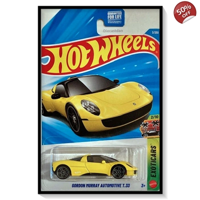 2026 Hot Wheels Mainline Gordon Murray Automotive T.33 #3/#250