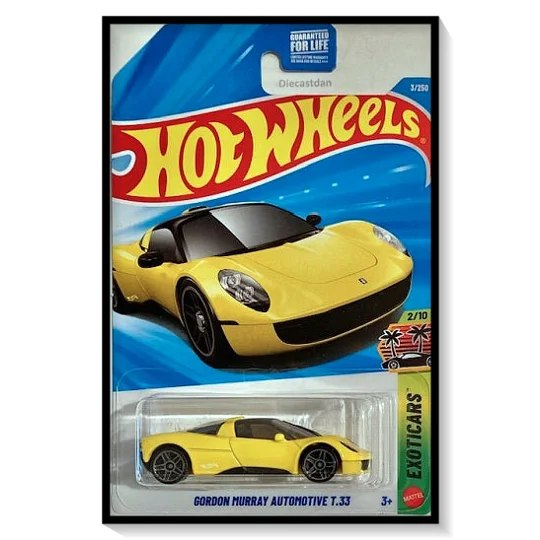 2026 Hot Wheels Mainline Gordon Murray Automotive T.33 #3/#250