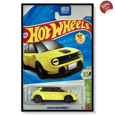 2026 Hot Wheels Mainline Custom 2020 Honda E #115/#250