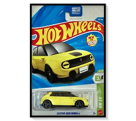 2026 Hot Wheels Mainline Custom 2020 Honda E #115/#250
