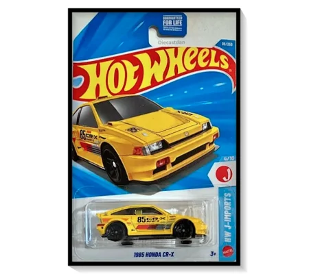 2026 Hot Wheels Mainline 1985 Honda CR-X #89/#250
