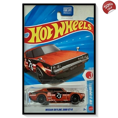 2026 Hot Wheel Mainline Nissan Skyline 2000 GT-R #88/#250