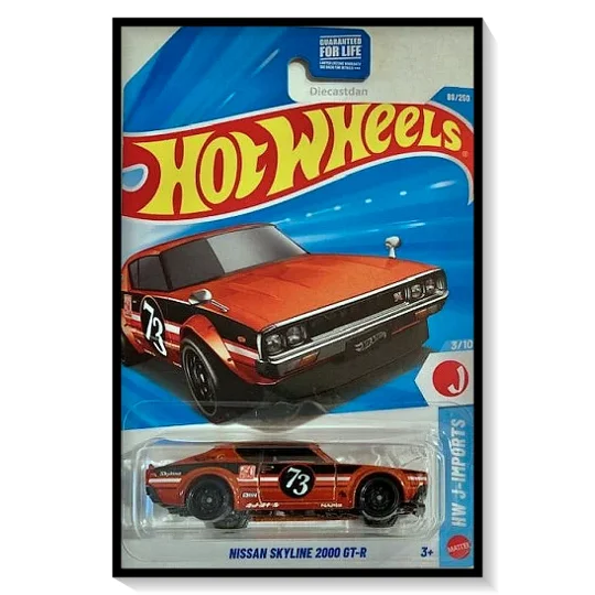 2026 Hot Wheel Mainline Nissan Skyline 2000 GT-R #88/#250