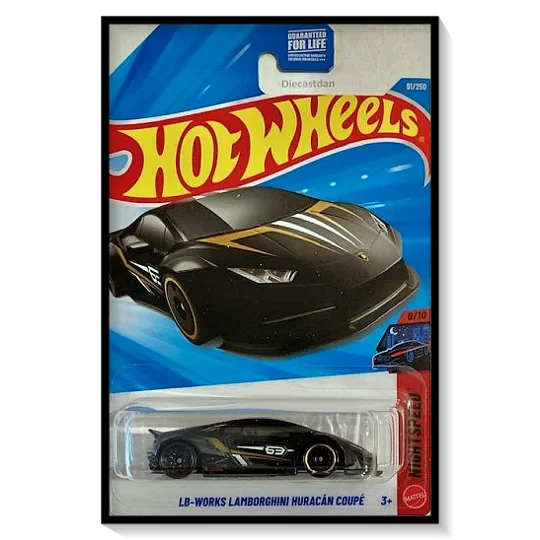 2026 Hot Wheels Mainline LB-Works Lamborghini Huracán Coupé #91/#250