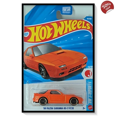 2026 Hot Wheels Mainline '89 Mazda Savanna RX-7 FC3S #112/#250