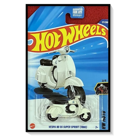 2025 Hot Wheels Mainline Vespa 90 SS Super Sprint (1966) #177/#250