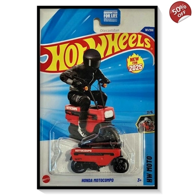 2025 Hot Wheels Mainline Honda Motocompo #181/#250