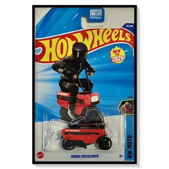 2025 Hot Wheels Mainline Honda Motocompo #181/#250