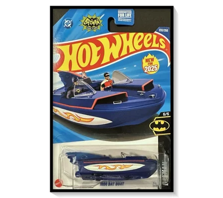 2025 Hot Wheerls Mainline 1966 Bat Boat #232/#250