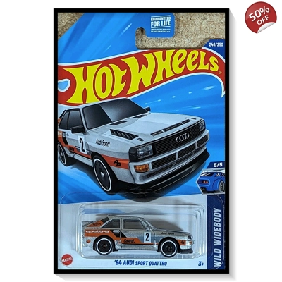 2025 Hot Wheels Mainline '84 Audi Sport Quattro [Treasure Hunt] #246/#250